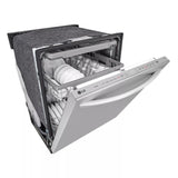 LG  24 Inch Quadwash® Top Control Dishwasher - Stainless Steel - Print Proof Stainless Steel (LDTH5554S)