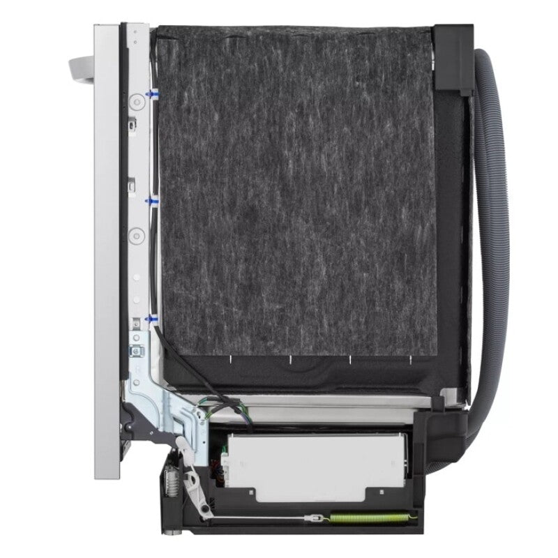 LG  Top-Control Dishwasher with 1-Hour Wash & Dry, QuadWash® Pro, and Dynamic Heat Dry™ - Print Proof Stainless Steel (LDTH5554S)