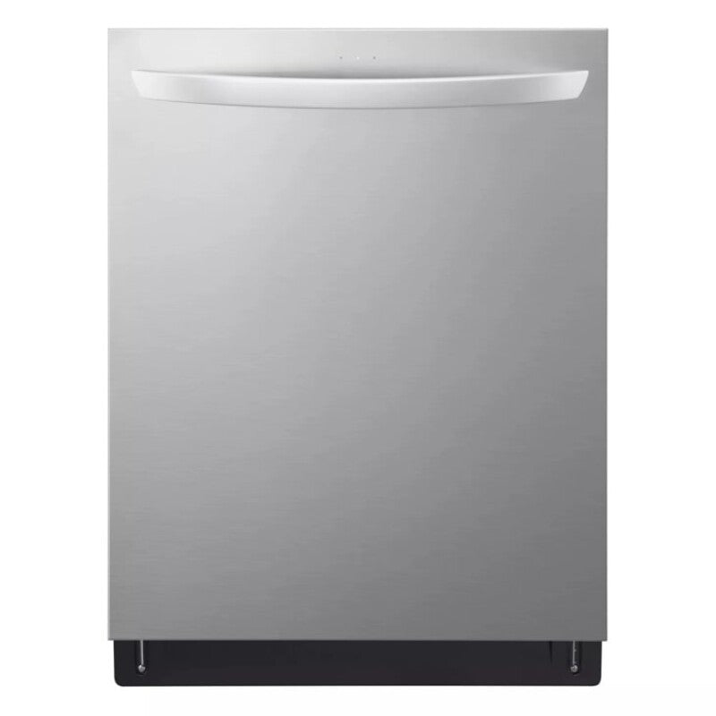 LG  Top-Control Dishwasher with 1-Hour Wash & Dry, QuadWash® Pro, and Dynamic Heat Dry™ - Print Proof Stainless Steel (LDTH5554S)