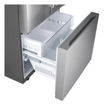 LG 25 cu.ft. 3-Door French Door Refrigerator with Hybrid Handle Design - Stainless Steel (LF25H6200S)