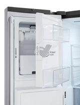 LG  26 Cu. Ft. Counter Depth Max 3-door French Door Refrigerator With Ice And Water Dispenser - Stainless Look (LF26C6230V)