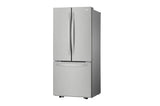 LG  22 Cu. Ft. 30 Inch Wide French Door Refrigerator - Stainless Steel - Stainless Steel (LFCS22520S)