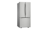 LG 22 cu. ft. French Door Refrigerator - Stainless Steel (LFCS22520S)