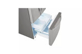 LG 22 cu. ft. French Door Refrigerator - Stainless Steel (LFCS22520S)