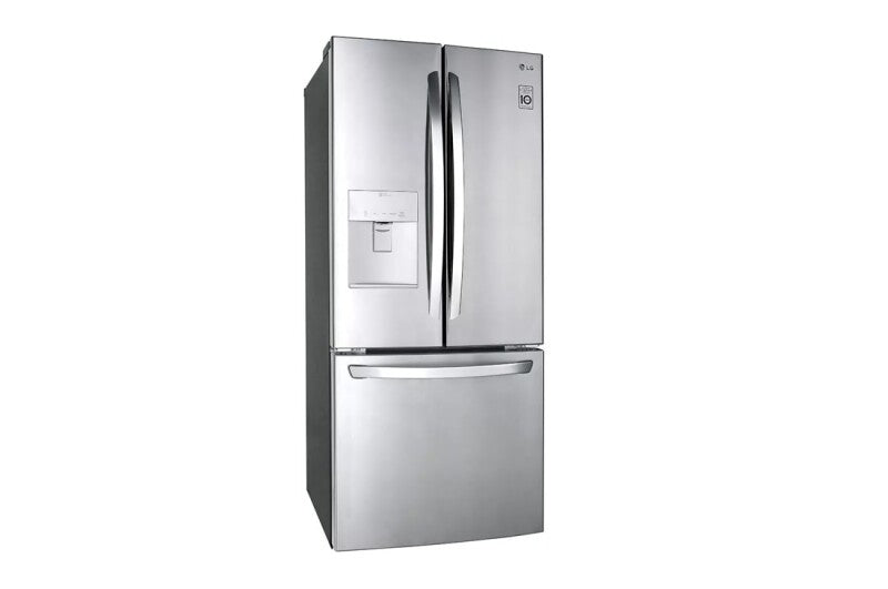 LG  22 cu.ft. Capacity 3-Door French Door Refrigerator LFDS22520S - Stainless Steel (LFDS22520S)
