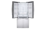 LG  22 Cu. Ft. French Door Refrigerator - Stainless Steel (LFDS22520S)