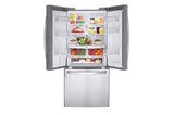 LG  22 cu.ft. Capacity 3-Door French Door Refrigerator LFDS22520S - Stainless Steel (LFDS22520S)