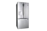 LG 22 cu.ft. Capacity 3-Door French Door Refrigerator LFDS22520S - Stainless Steel (LFDS22520S)