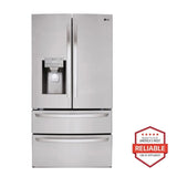LG 28 cu.ft. Smart wi-fi Enabled French Door Refrigerator - Stainless Steel (LMXS28626S)