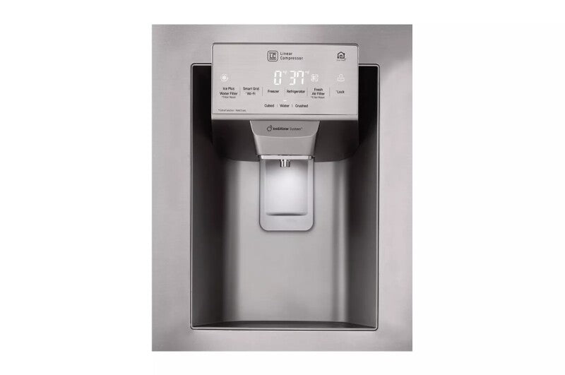 LG 28 cu.ft. Smart wi-fi Enabled French Door Refrigerator - Stainless Steel (LMXS28626S)