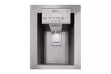 LG  28 Cu. Ft. 4-door French Door, Standard Depth, Ice & Water, Double Freezer, Stainless Steel - Stainless Steel (LMXS28626S)