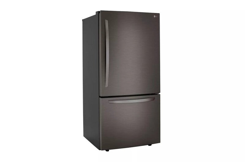 LG 26 cu. ft. Bottom Freezer Refrigerator - Black Stainless Steel (LRDCS2603D)