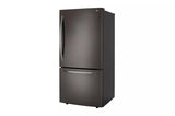 LG 26 cu. ft. Bottom Freezer Refrigerator - Black Stainless Steel (LRDCS2603D)
