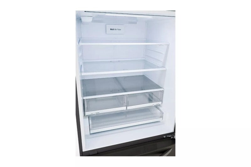 LG 26 cu. ft. Bottom Freezer Refrigerator - Black Stainless Steel (LRDCS2603D)