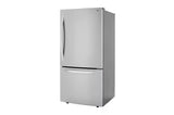 LG 26 cu. ft. Bottom Freezer Refrigerator - Stainless Steel (LRDCS2603S)