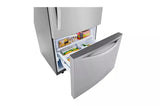 LG 26 cu. ft. Bottom Freezer Refrigerator - Stainless Steel (LRDCS2603S)
