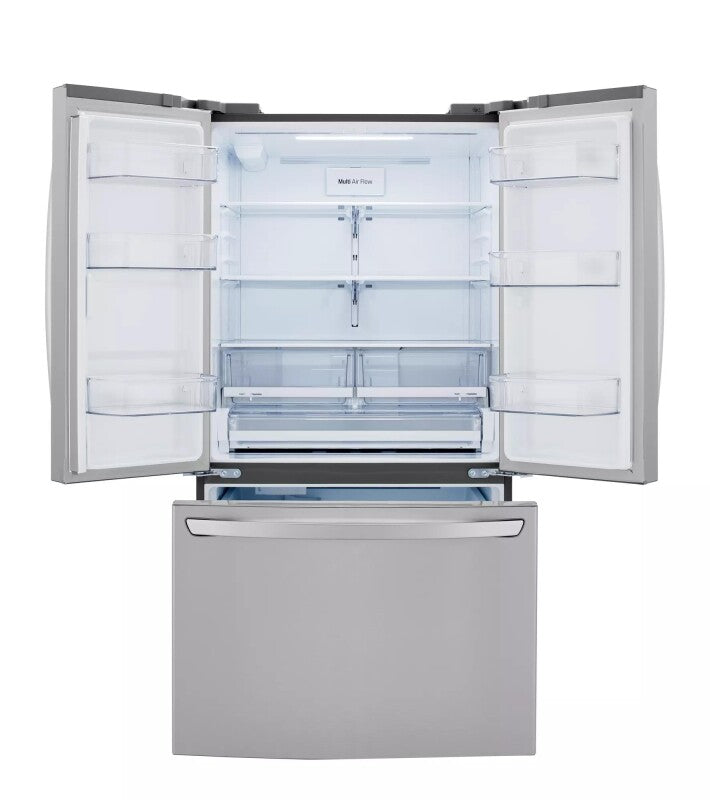 LG 23 cu.ft French Door, Counter-Depth, Non Dispense Refrigerator -  (LRFCC23D6S)