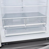 LG 23 cu.ft French Door, Counter-Depth, Non Dispense Refrigerator -  (LRFCC23D6S)