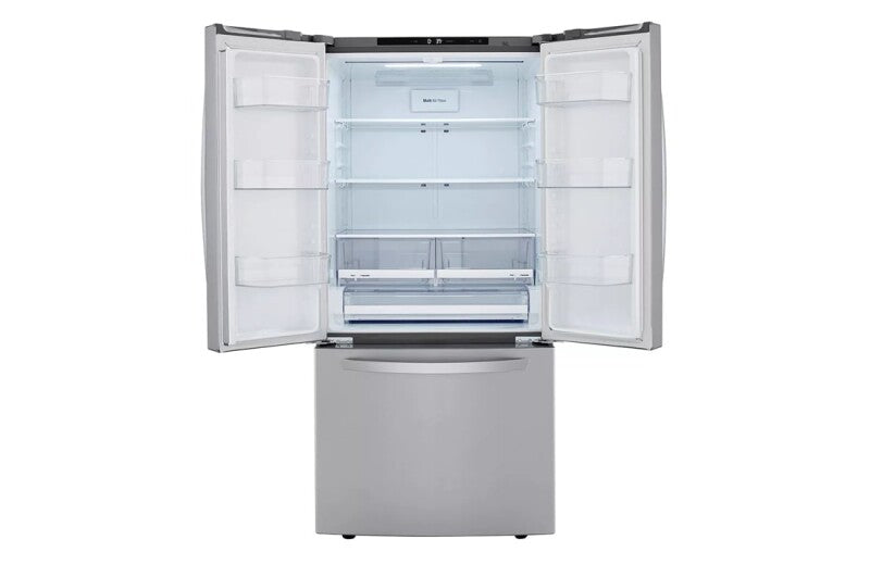 LG 25 cu. ft. French Door Refrigerator - Print Proof Stainless Steel (LRFCS25D3S)