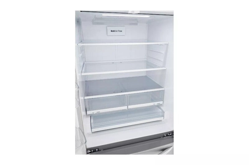 LG 25 cu. ft. French Door Refrigerator - Print Proof Stainless Steel (LRFCS25D3S)