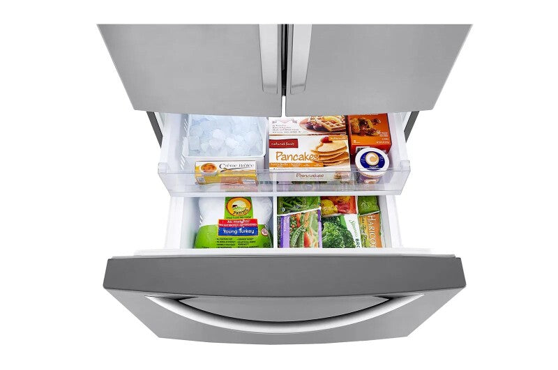 LG 25 cu. ft. French Door Refrigerator -  (LRFCS25D3S)