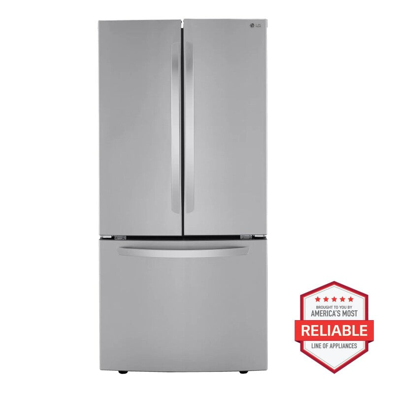 LG 25 cu. ft. French Door Refrigerator -  (LRFCS25D3S)