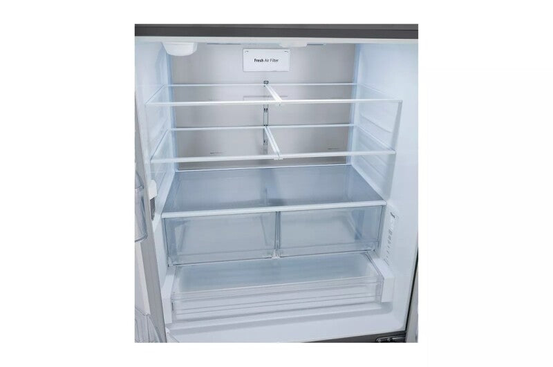 LG 27 cu. ft. Smart Counter-Depth MAX™ French Door Refrigerator - Print Proof Stainless Steel (LRFLC2706S)