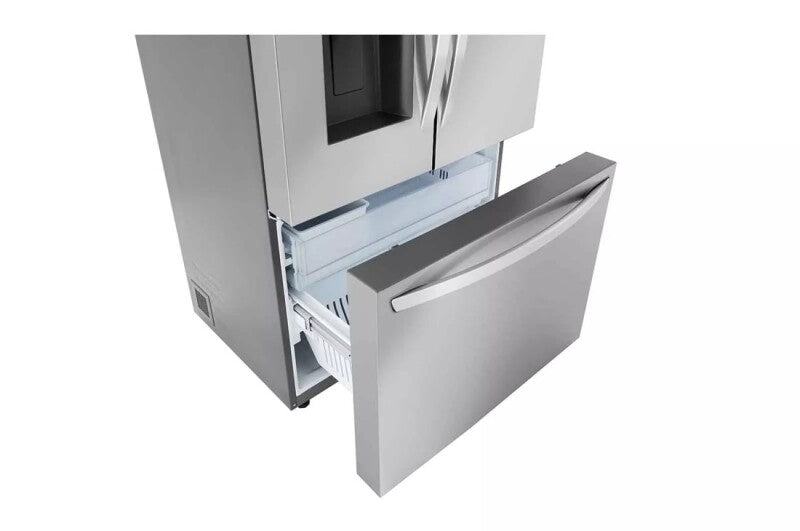 LG 26 cu. ft. Smart Counter-Depth MAX™ Refrigerator with Dual Ice Makers - Stainless Steel (LRFXC2606S)