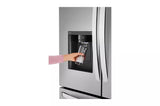 LG 26 cu. ft. Smart Counter-Depth MAX™ Refrigerator with Dual Ice Makers - Stainless Steel (LRFXC2606S)