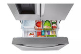 LG 26 cu. ft. Smart Counter-Depth MAX™ Refrigerator with Dual Ice Makers - Stainless Steel (LRFXC2606S)