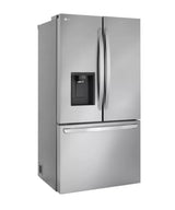 LG 31 cu. ft. Smart Standard-Depth MAX™ French Door Refrigerator with Dual Ice - Stainless Steel (LRFXS3106S)
