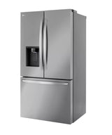 LG 31 cu. ft. Smart Standard-Depth MAX™ French Door Refrigerator with Dual Ice - Stainless Steel (LRFXS3106S)