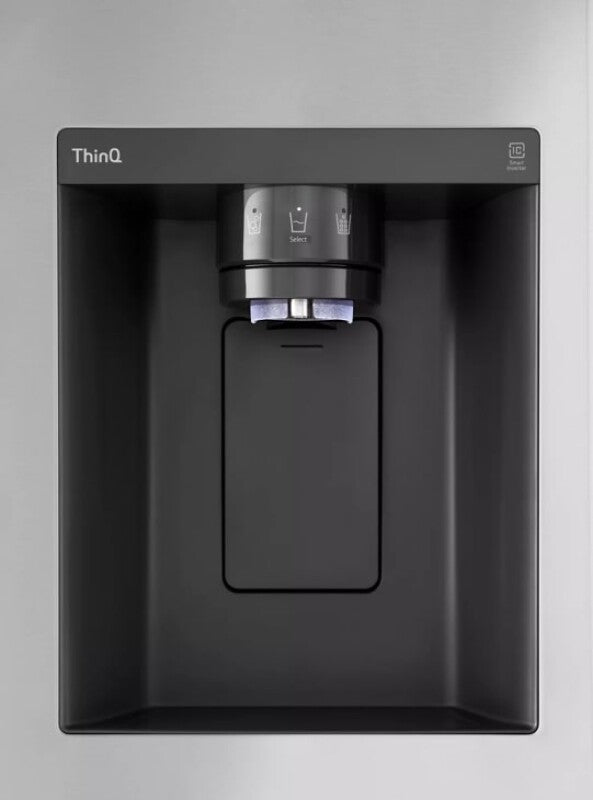 LG 31 cu. ft. Smart Standard-Depth MAX™ French Door Refrigerator with Dual Ice - Stainless Steel (LRFXS3106S)