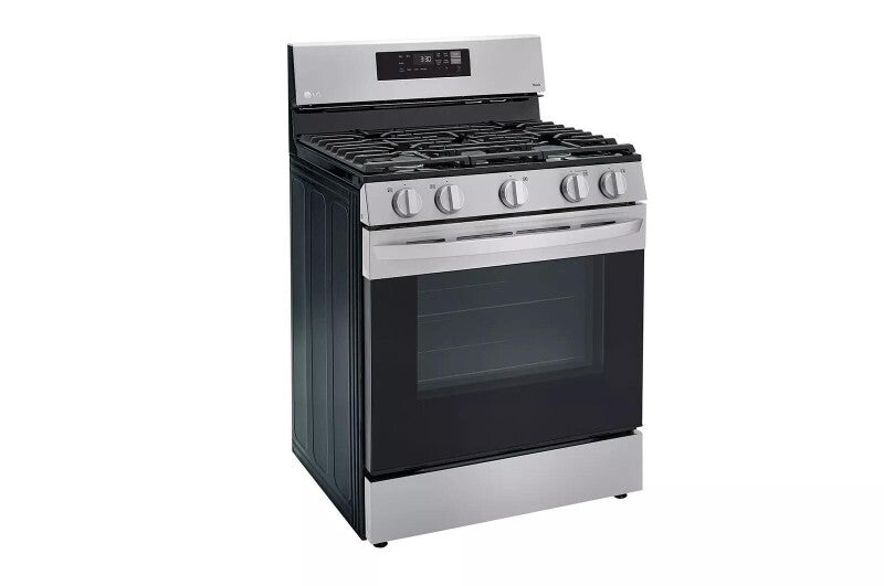 LG  5.8 Cu. Ft. Smart Wi-fi Enabled Gas Range With Easyclean® - Stainless Steel (LRGL5821S)
