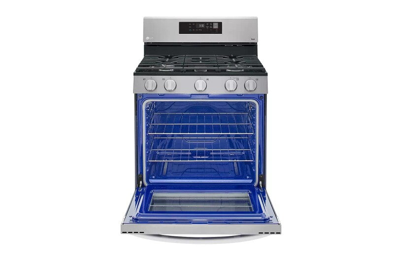 LG  5.8 Cu. Ft. Smart Wi-fi Enabled Gas Range With Easyclean® - Stainless Steel (LRGL5821S)