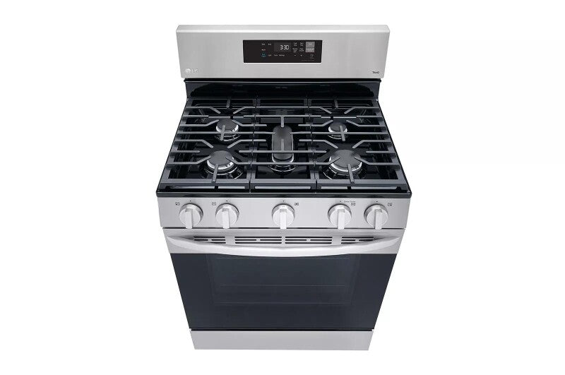 LG  5.8 Cu. Ft. Smart Wi-fi Enabled Gas Range With Easyclean® - Stainless Steel (LRGL5821S)