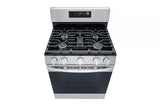 LG  5.8 Cu. Ft. Smart Wi-fi Enabled Gas Range With Easyclean® - Stainless Steel (LRGL5821S)