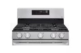 LG  5.8 Cu. Ft. Smart Wi-fi Enabled Gas Range With Easyclean® - Stainless Steel (LRGL5821S)