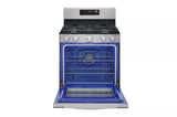 LG  5.8 Cu. Ft. Smart Wi-fi Enabled Fan Convection Gas Range With Air Fry & Easyclean® - Stainless Steel (LRGL5823S)