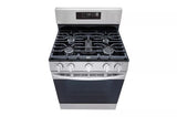 LG  5.8 Cu. Ft. Smart Wi-fi Enabled Fan Convection Gas Range With Air Fry & Easyclean® - Stainless Steel (LRGL5823S)