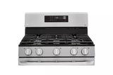 LG  5.8 Cu. Ft. Smart Wi-fi Enabled Fan Convection Gas Range With Air Fry & Easyclean® - Stainless Steel (LRGL5823S)