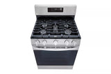 LG 5.8 cu ft. Smart Wi-Fi Enabled Fan Convection Gas Range with Air Fry & EasyClean® - Stainless Steel (LRGL5823S)