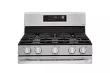 LG 5.8 cu ft. Smart Wi-Fi Enabled Fan Convection Gas Range with Air Fry & EasyClean® - Stainless Steel (LRGL5823S)