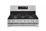 LG 5.8 cu ft. Smart Wi-Fi Enabled Fan Convection Gas Range with Air Fry & EasyClean® - Stainless Steel (LRGL5823S)