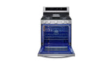 LG 5.8 cu ft. Smart Wi-Fi Enabled True Convection InstaView® Gas Range with Air Fry - Stainless Steel (LRGL5825F)