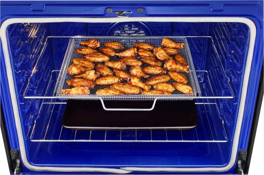 LG  5.8 Cu. Ft. Smart Wi-fi Enabled True Convection Instaview® Gas Range With Air Fry - Stainless Steel (LRGL5825F)