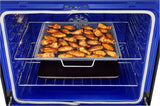 LG  5.8 cu ft. Smart Wi-Fi Enabled True Convection InstaView® Gas Range with Air Fry - Stainless Steel (LRGL5825F)