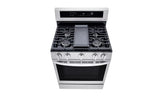 LG  5.8 cu ft. Smart Wi-Fi Enabled True Convection InstaView® Gas Range with Air Fry - Stainless Steel (LRGL5825F)
