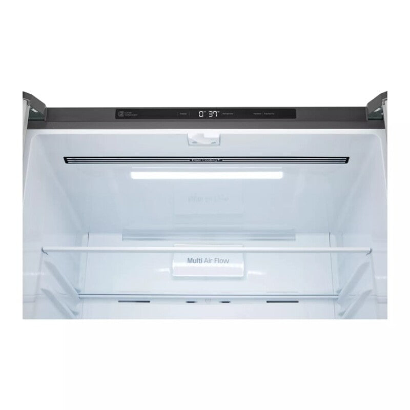 LG 19 cu. ft. Counter-Depth French Door Refrigerator with Door Cooling+ - Stainless Steel (LRMNC1803S)