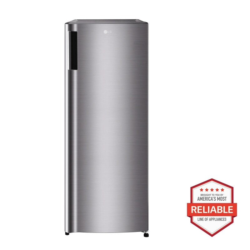 LG 6.0 cu. ft. Single Door Freezer - Stainless Steel Look (LROFC0605V)